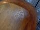 Primitive Hand Carved Wood Dough Trencher Bowl & Folk Art Spoon 13x11 Primitives photo 10