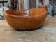 Primitive Hand Carved Wood Dough Trencher Bowl & Folk Art Spoon 13x11 Primitives photo 5