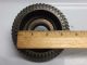 4 - 1/4 Gear Industrial Steampunk Repurpose Steel Sprocket Vintage Pulley Rust Other Mercantile Antiques photo 8