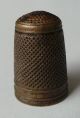 , 17th Century,  Handmade,  Thimble,  With Stamp Or Holemark,  1650 - 1700, Thimbles photo 2