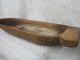 Antique Primitive Wooden Carved Trough Trencher Lithuania Europe Primitives photo 1