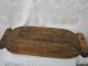 Antique Primitive Wooden Carved Trough Trencher Lithuania Europe Primitives photo 2