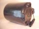 Antique Stoneware Crock W/ Pouring Spout And Bale Handle Dated Jan.  24,  1882 Primitives photo 2