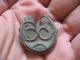 Large Silvered Amulet Ancient Celtic Filigree Pendant 600 - 400 B.  C. Celtic photo 8