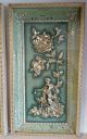 Metalcraft Four Seasons Shadow Box Wall Art ' Summer And Spring ' C1950 Mid-Century Modernism photo 2