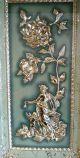 Metalcraft Four Seasons Shadow Box Wall Art ' Summer And Spring ' C1950 Mid-Century Modernism photo 3