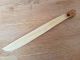 Antique Primitive Letter Knife With Scrimshaw Hand Carved From Reindeer Bone Primitives photo 8
