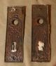 Antique Architectural Steel Doorknob Door Knobs Backplates Hardware Door Knobs & Handles photo 2