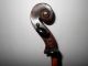 Vintage Old Antique 1800s 1 Pc Back Full Size Violin - String photo 7