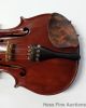 Left Handed 1899 Antique A Stewart Lawrence Ma Stradivarius Copy Violin W Papers String photo 2