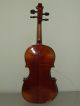 Vintage 1920s Zeswitz Czech Tiger Maple Ebony Fingerboard Violin With Tourte Bow String photo 9