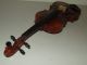 Vintage 1920s Zeswitz Czech Tiger Maple Ebony Fingerboard Violin With Tourte Bow String photo 1