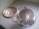Lovely Vintage / Antique Silver Plated Biscuit Barrel - Hinged Lid Dishes & Coasters photo 3