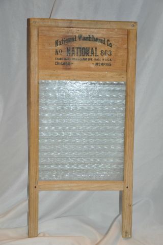 Vintage National Washboard Co No 863 