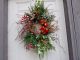 Winter,  Christmas,  Holiday Candy Cane,  Floral Door Wreath,  Wreaths Primitives photo 4