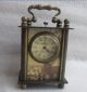 8.  8 Cm /chinese Ancient Copper Hand - Carved Can Use Mechanical Clock Timer Nr Clocks photo 3