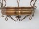 Omg Old Vintage Italian Wall Display Planter Or Display Metal Wood Very Ornate Other Antique Decorative Arts photo 1