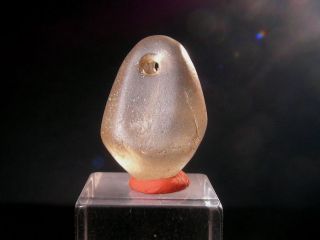 Gorgeous Prehistoric Pendant In Rock Crystal 3500 - 5000 Years Old photo