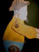 Antique Primitive Folk Art Whirligig Wooden & Metal.  Man With Saw - Great Primitives photo 3