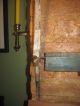 Antique Primitive Folk Art Whirligig Wooden & Metal.  Man With Saw - Great Primitives photo 5