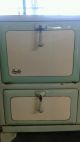 Antique Gas Stove Green /white Quality Co Stoves photo 1
