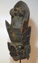 Fantastic Old Demon Mask Carving From Bali,  Indonesia,  Vintage Example Pacific Islands & Oceania photo 2