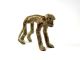 African Antique Cast Bronze Akan Ashanti Gold Weight - A Monkey 7 Sculptures & Statues photo 2