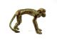 African Antique Cast Bronze Akan Ashanti Gold Weight - A Monkey 7 Sculptures & Statues photo 3