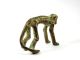 African Antique Cast Bronze Akan Ashanti Gold Weight - A Monkey 7 Sculptures & Statues photo 4