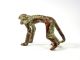 African Antique Cast Bronze Akan Ashanti Gold Weight - A Monkey 7 Sculptures & Statues photo 5