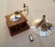 Antique Gramophone Phonograph Mini Look Toy Miniature Gramophone Replica Wooden Other Maritime Antiques photo 1