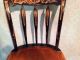 2 Sgnd Hitchcock Classic Stenciled Country Side/dining Chairs Black Harvest Vgvc Post-1950 photo 7
