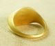 Rare Ancient Roman Solid Gold Ring Swan Intaglio Only One Piece Size11 Roman photo 6