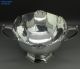 Antique Stunning Heavy Solid Sterling Silver Twin Handled Rose Bowl,  807g,  1918 Bowls photo 7