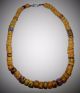 Antique Venetian Glass African Trade Beads Ethnic Design 25 ½” Necklace Jewelry photo 1