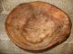19c.  Antique Primitive Carved Huge Wooden Dough Bowl Primitives photo 1