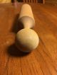 Large Wooden Sieve Masher Primitive Pestle Farmhouse Solid Wood Potato (388) Primitives photo 3