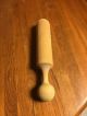 Large Wooden Sieve Masher Primitive Pestle Farmhouse Solid Wood Potato (388) Primitives photo 4