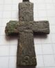 Viking Period Bronze Cross Psevdo Enkolpion 900 - 1300 Ad Vf, Viking photo 3