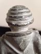 Inuit Hand Carved Soapstone Figure Of An Eskimo Holding A Spear - A/f Native American photo 7