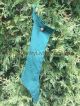 Primitive Country Colonial Handcrafted Christmas Stocking Green Homespun Primitives photo 4