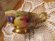Aynsley Gold Fruit Orchard Tea Cup And Saucer Signed Cups & Saucers photo 8