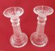 Pv01896 Eapg Candlesticks Beads Flutes - Probably Mckee Or Us Glass Co Candle Holders photo 1