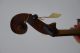 Vtg 1880 Violin American Made Folk Fiddle Parts Old 4/4 German Immigrant String photo 4