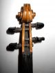 Old Antique Vintage 1 Pc Curly Maple Back Full Size Violin - String photo 8