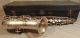 Antique Buescher Alto Silver Plated Saxophone Low Pitch True Tone Wind photo 6