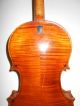 Antique Old Vintage 2 Pc Curly Maple Back Full Size Violin - String photo 3