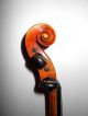 Antique Old Vintage 2 Pc Curly Maple Back Full Size Violin - String photo 8