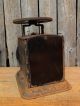 19th C Antique Primitive 1865 Universal Farm House Rustic Kitchen Scale Primitives photo 8
