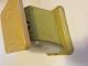 Vintage 1906 Sears Roebuck & Co.  Metal Scale Mustard Yellow Hard To Find Rare Scales photo 2